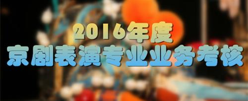 干干干干干美女的红b国家京剧院2016年度京剧表演专业业务考...